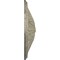 Ekena Millwork Brontes Ceiling Medallion (Fits Canopies up to 3 5/8"), 25 1/2"OD x 5 1/2"P, Castle Stone Crackle CM25BRCSC - alternate 2